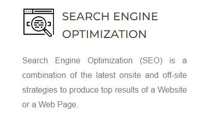 SEARCH ENGINE OPTIMIZATION